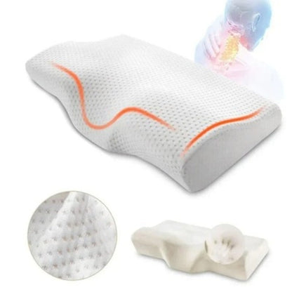 Contoured Pillow for Better Neck Rest - Halri