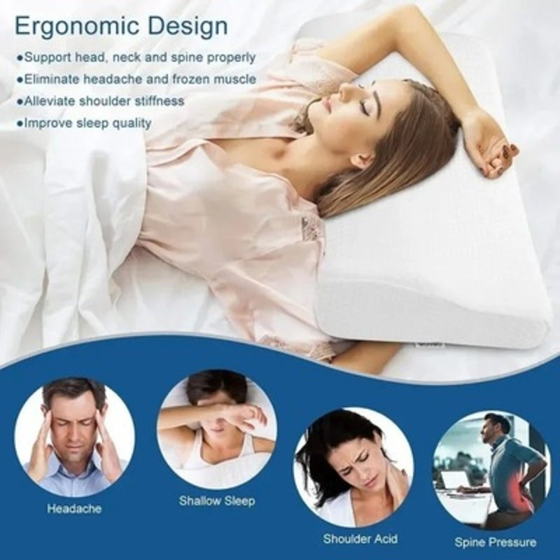 Ergonomic Pillow for Neck Support Sleep