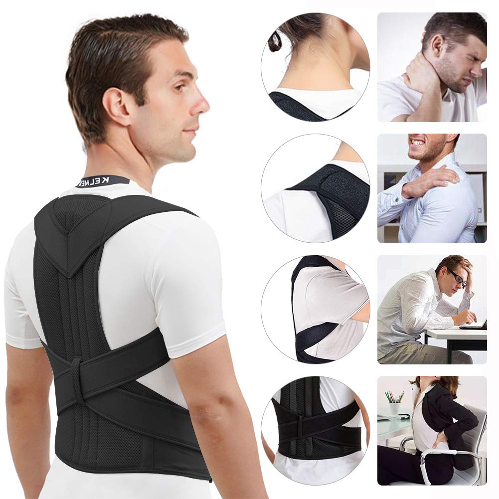 Adjustable Posture Corrector Back Support Device