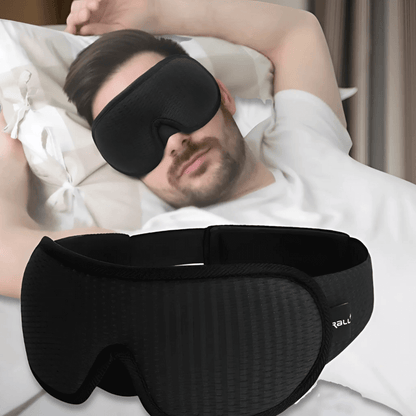 Contoured Comfort Sleep Mask for Restful Sleep - Halri