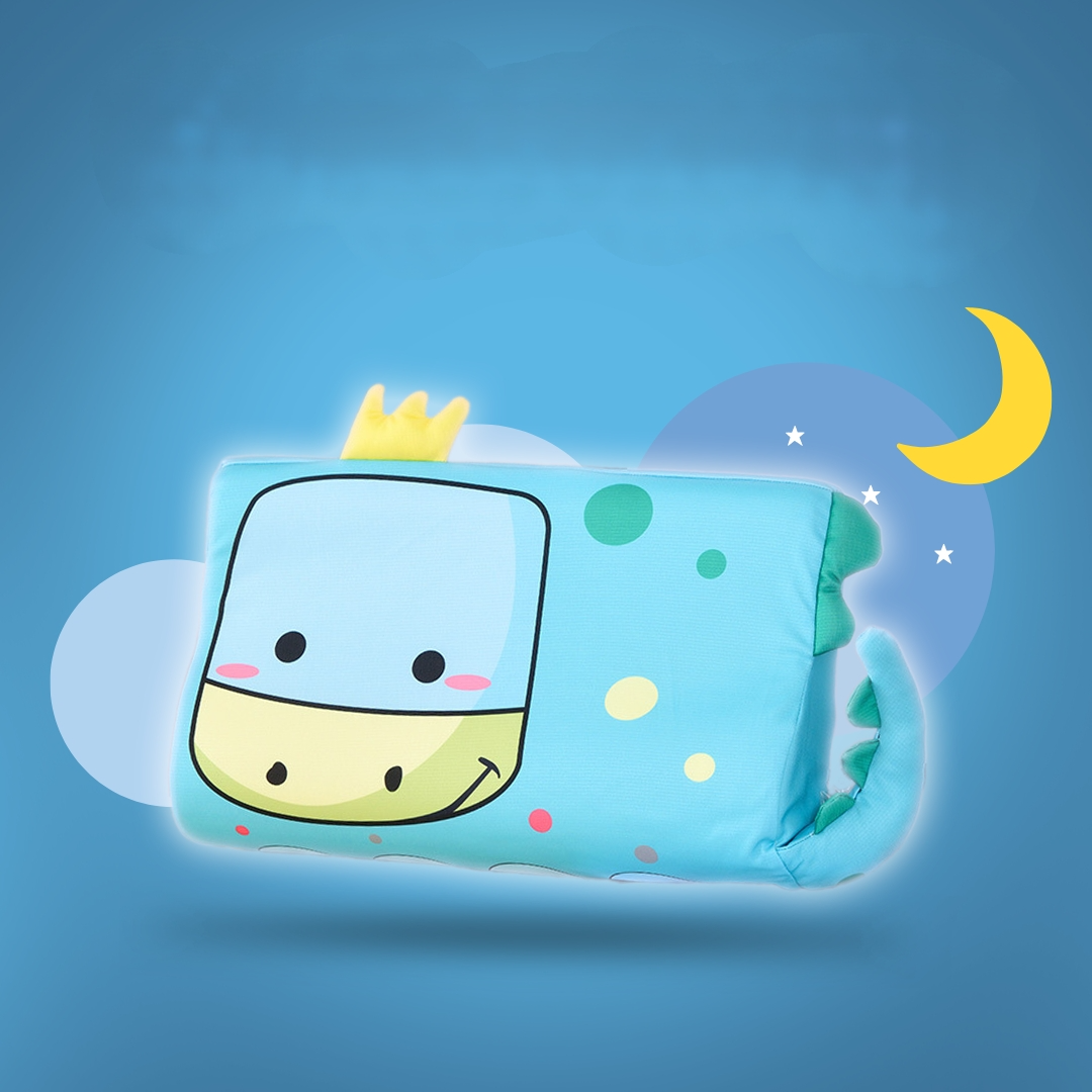 Comfortable Kids Pillow for Toddlers with Memory Foam Support