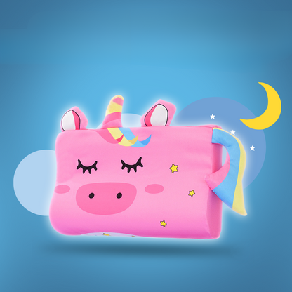 Comfortable Kids Pillow for Toddlers with Memory Foam Support