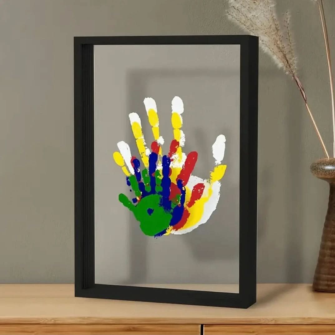 Personalized Baby Wooden Handprint Frame