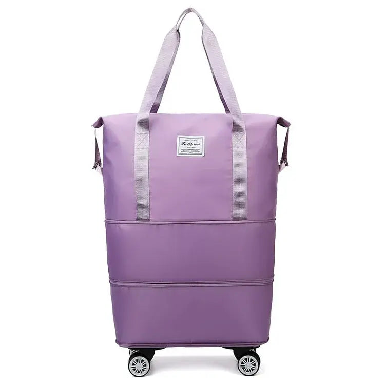 Large Wheeled Rolling Luggage Bag
