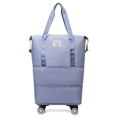 Large Wheeled Rolling Luggage Bag