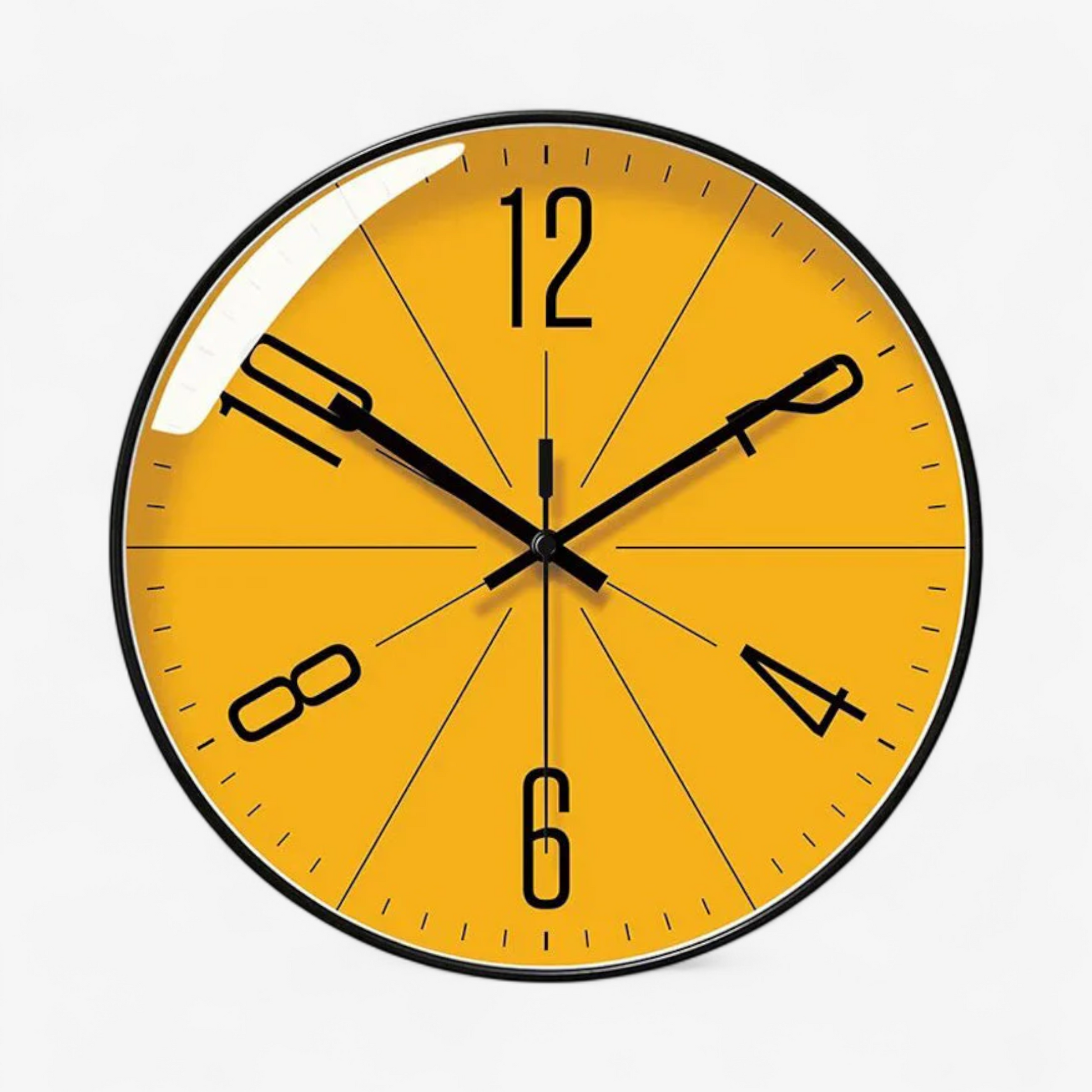 Large Silent Quartz Wall Clock - Halri