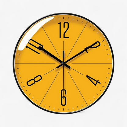 Large Silent Quartz Wall Clock - Halri