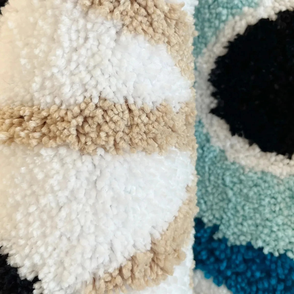 Evil Eye Rug – Plush Water-Absorbent Design with Non-Slip Bottom for Entryways and Living Spaces 3