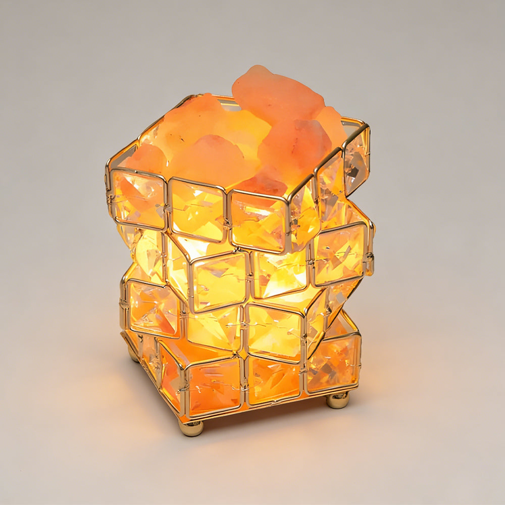 Luxury Crystal Bedside Table Lamp with Dimmer Switch - Halri