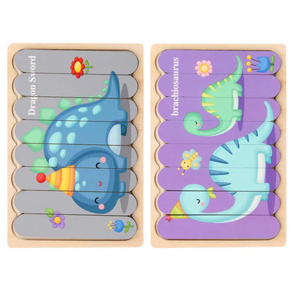 Classic Wooden Brain Teaser Puzzle for Children