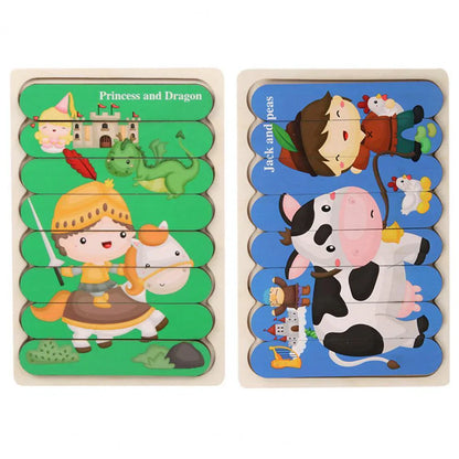 Classic Wooden Brain Teaser Puzzle for Children