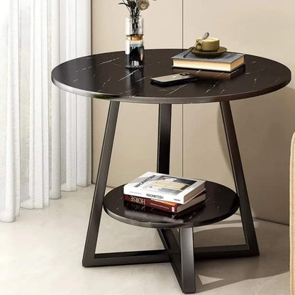 Small Marble Effect Coffee Table