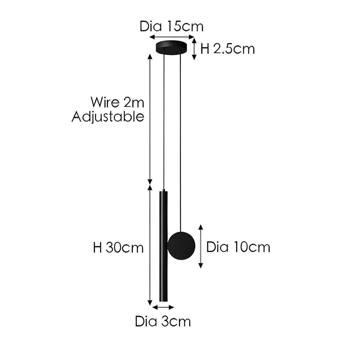 Minimalist Nordic Pendant Light