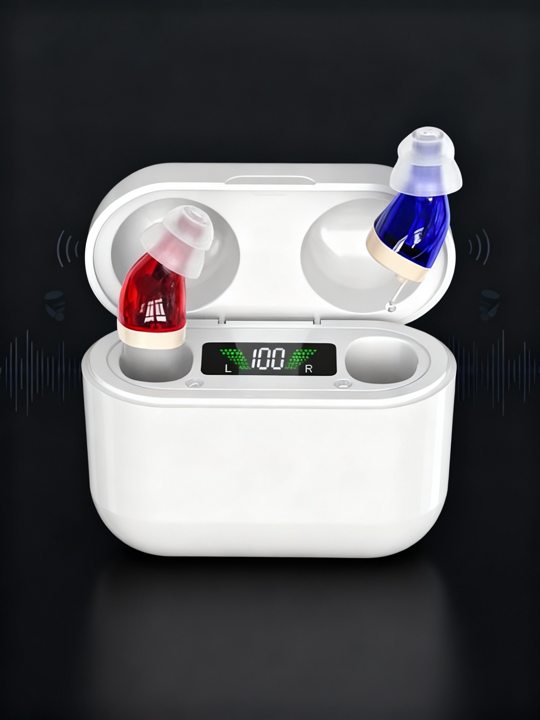 Digital Battery Powered Hearing Aids - Halri