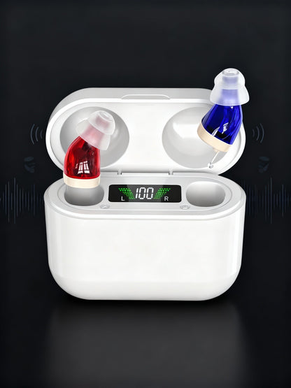 Digital Battery Powered Hearing Aids - Halri