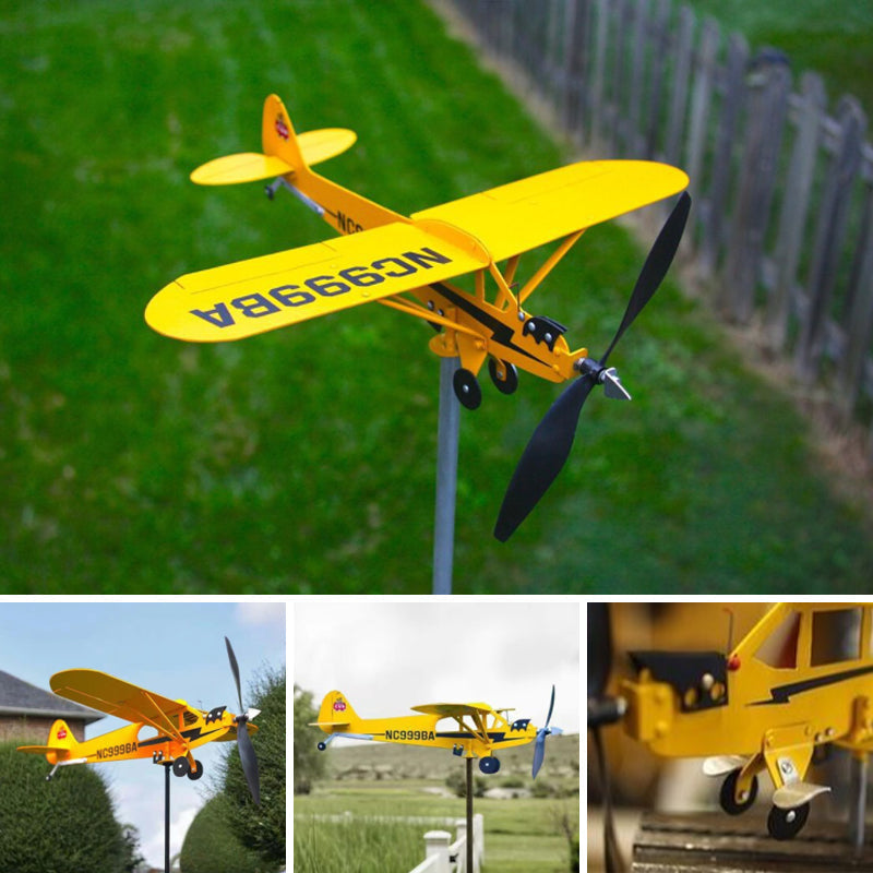 Metal Airplane Wind Vane - Halri