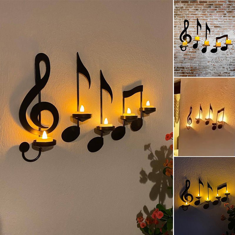 Luxurious Musical Note Chandelier Lamp