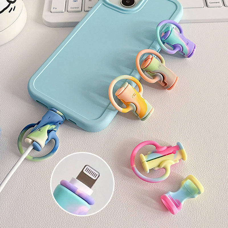 Durable 2 in 1 Silicone Cable Protector - Halri