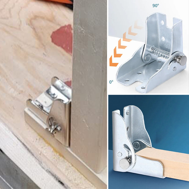 Strong 90 Degree Auto Lock Folding Hinge - Halri