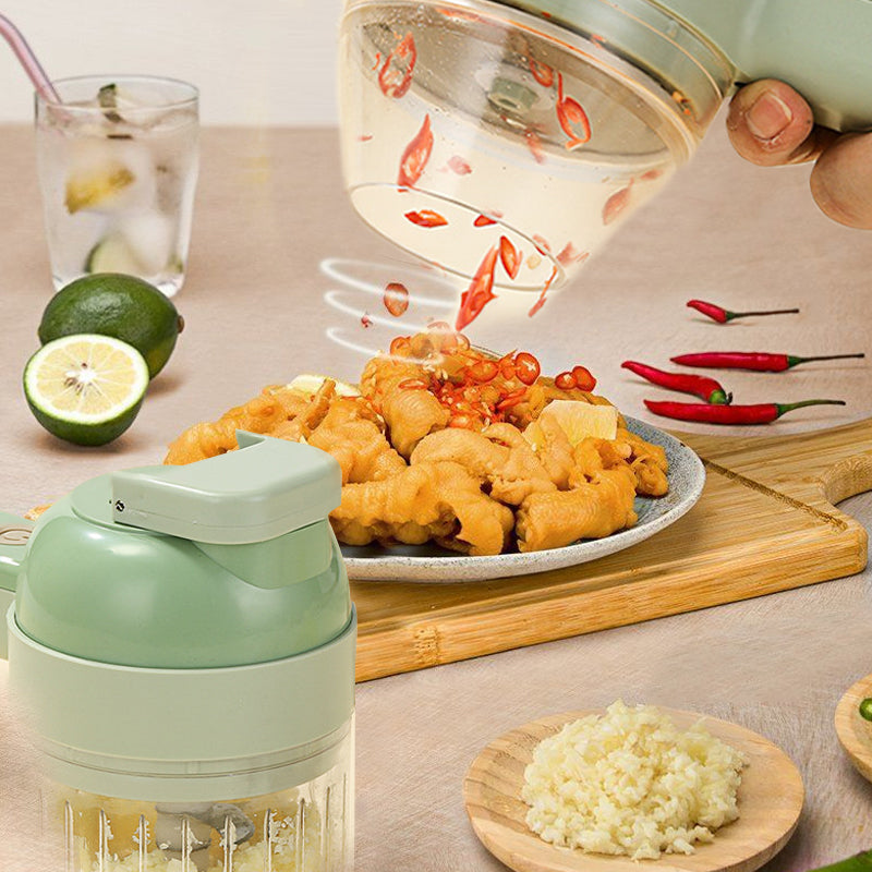 Easy Electric Garlic Press Crusher - Halri