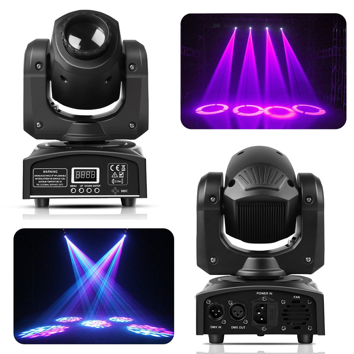 Swiveling Stage Spot Lights - Befez