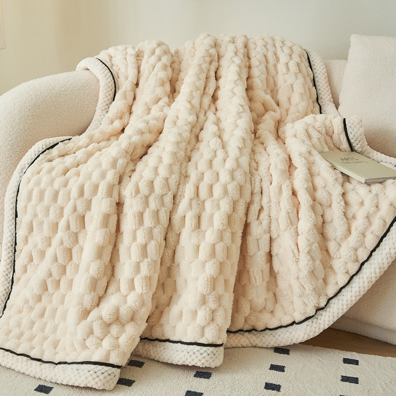 Plush Soft Velvet Throw Blanket - Halri