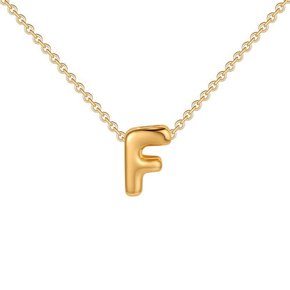 Delicate Script Monogram Initial Necklace