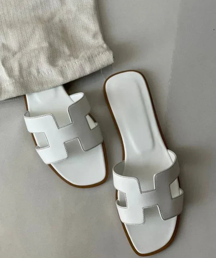 Contemporary Strap H Sandals - Halri
