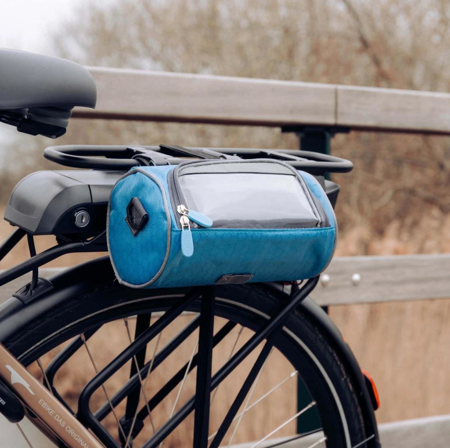 Waterproof Bike Phone Mount Pouch Easy Access