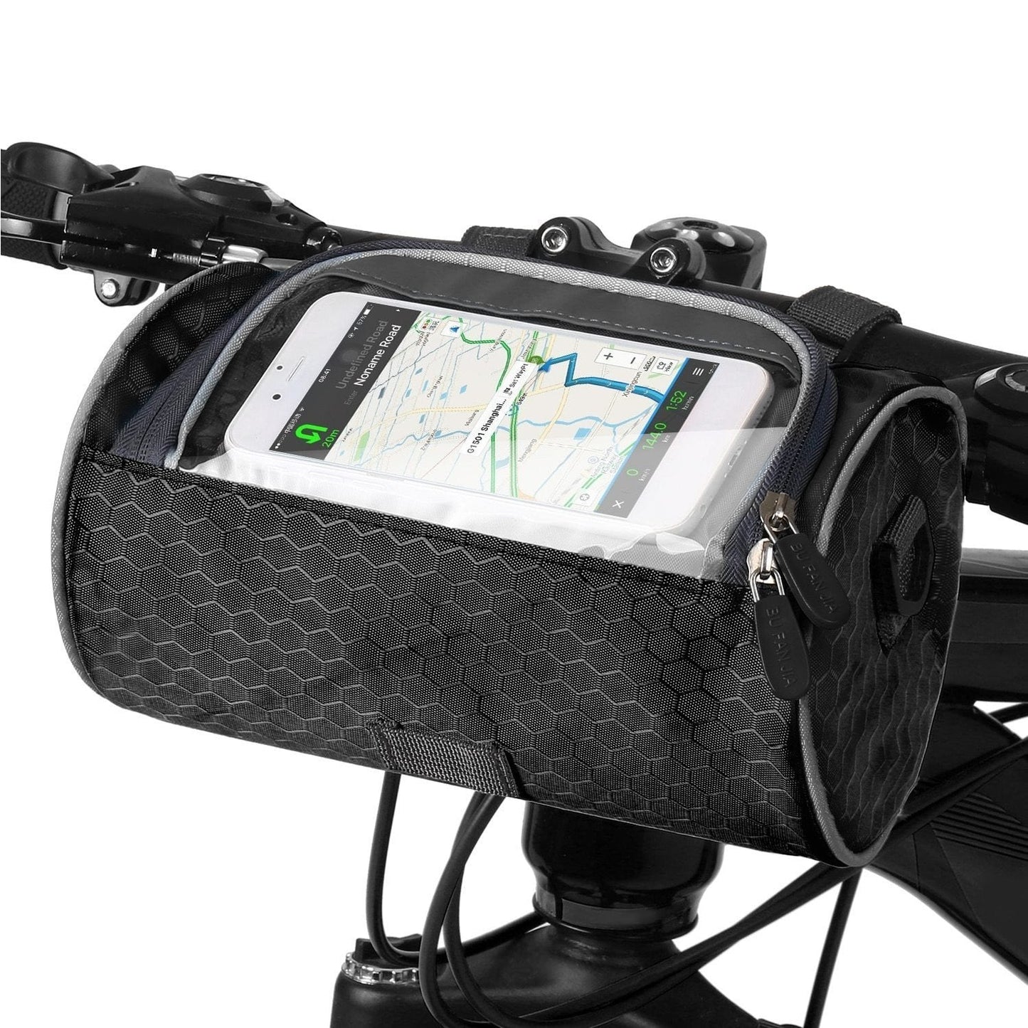 Waterproof Bike Phone Mount Pouch Easy Access
