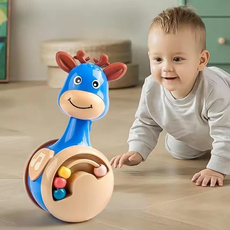 Baby Safe Deer Toy Cup, Push Pull Tumbler - Halri