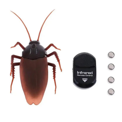 Fun Remote Control Crawling Bug Toy with Glow Eyes - Halri
