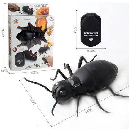 Fun Remote Control Crawling Bug Toy with Glow Eyes