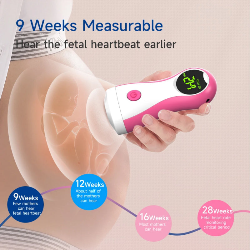 Pregnancy Baby Heartbeat Monitor Tracker