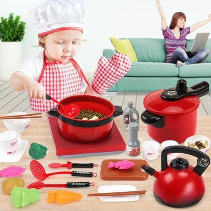 Fun Kitchen Playset with Realistic Food and Utensils - Halri
