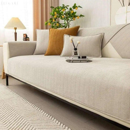 Furniture Guard Soft L-Shape Sofa Slipcover