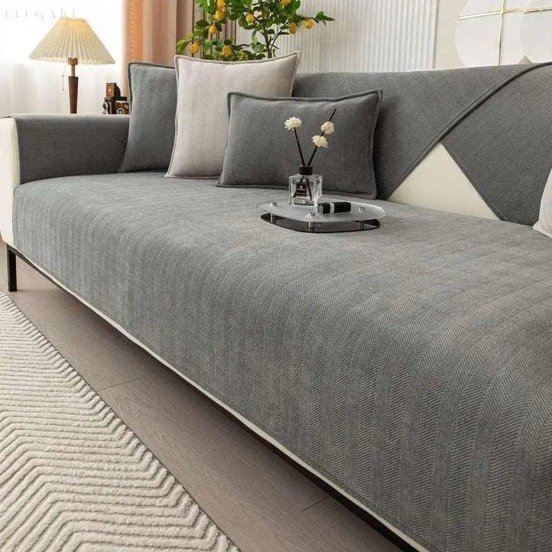 Furniture Guard Soft L-Shape Sofa Slipcover