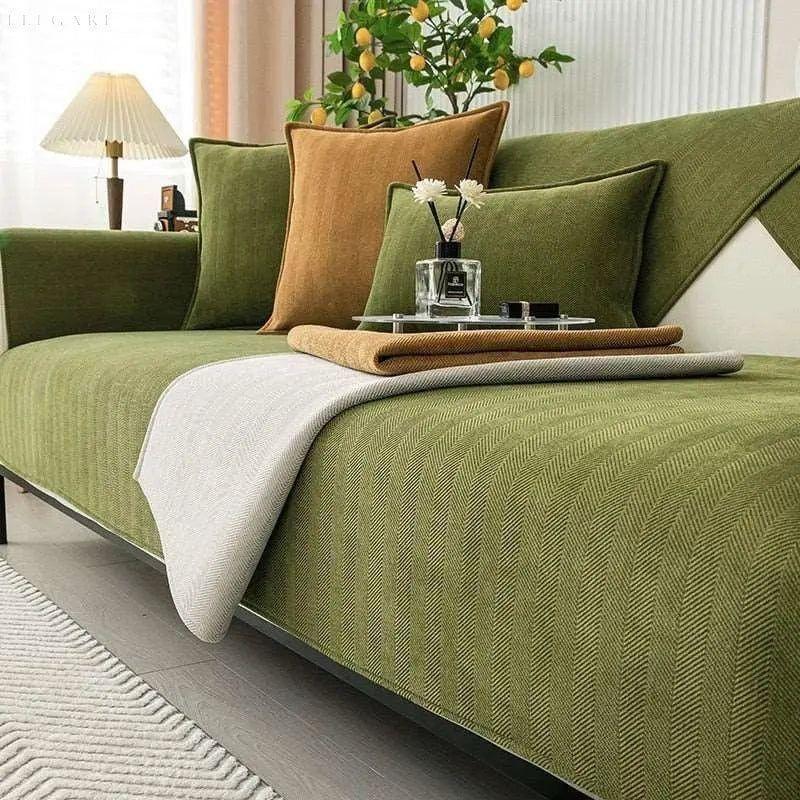 Furniture Guard Soft L-Shape Sofa Slipcover