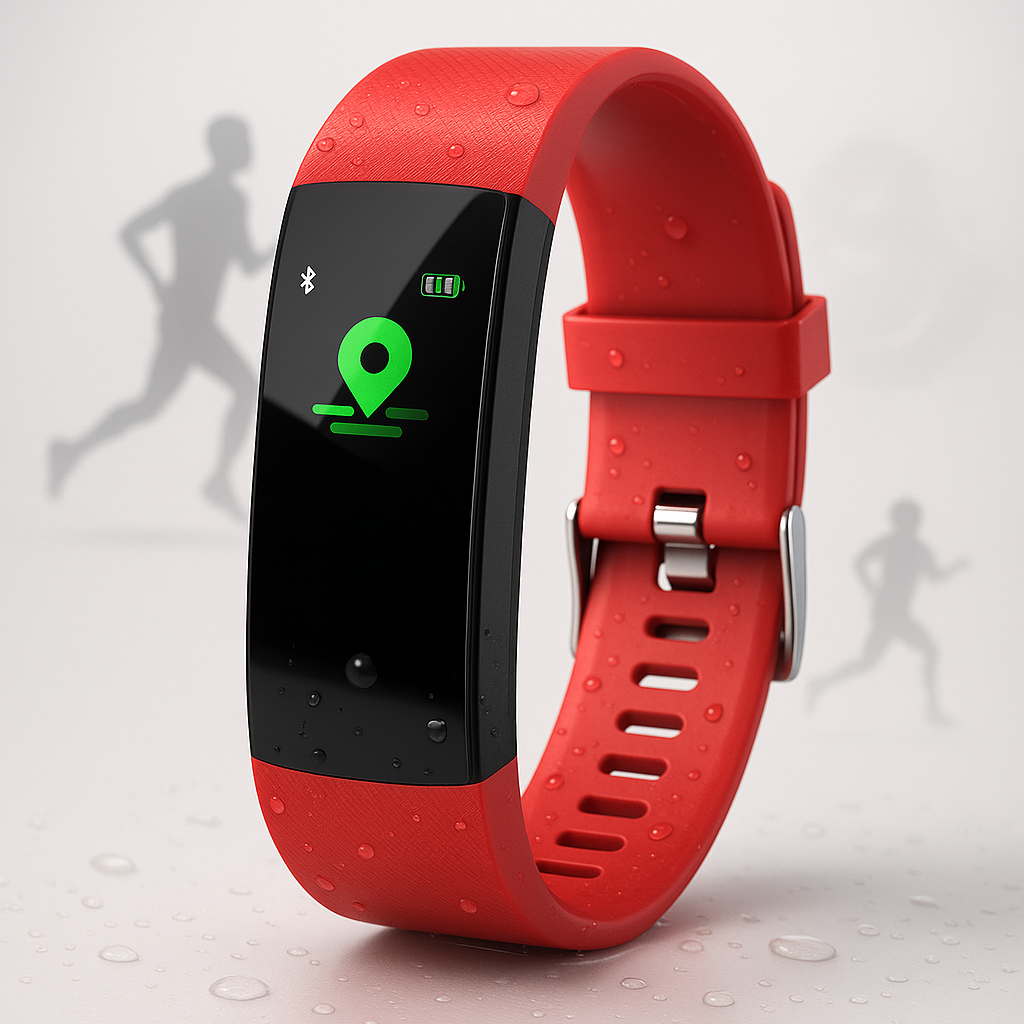 Halri | Sport Watch Flexible Strap Water Resistant Activity Tracker