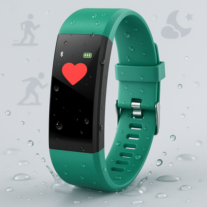 Halri | Sport Watch Flexible Strap Water Resistant Activity Tracker