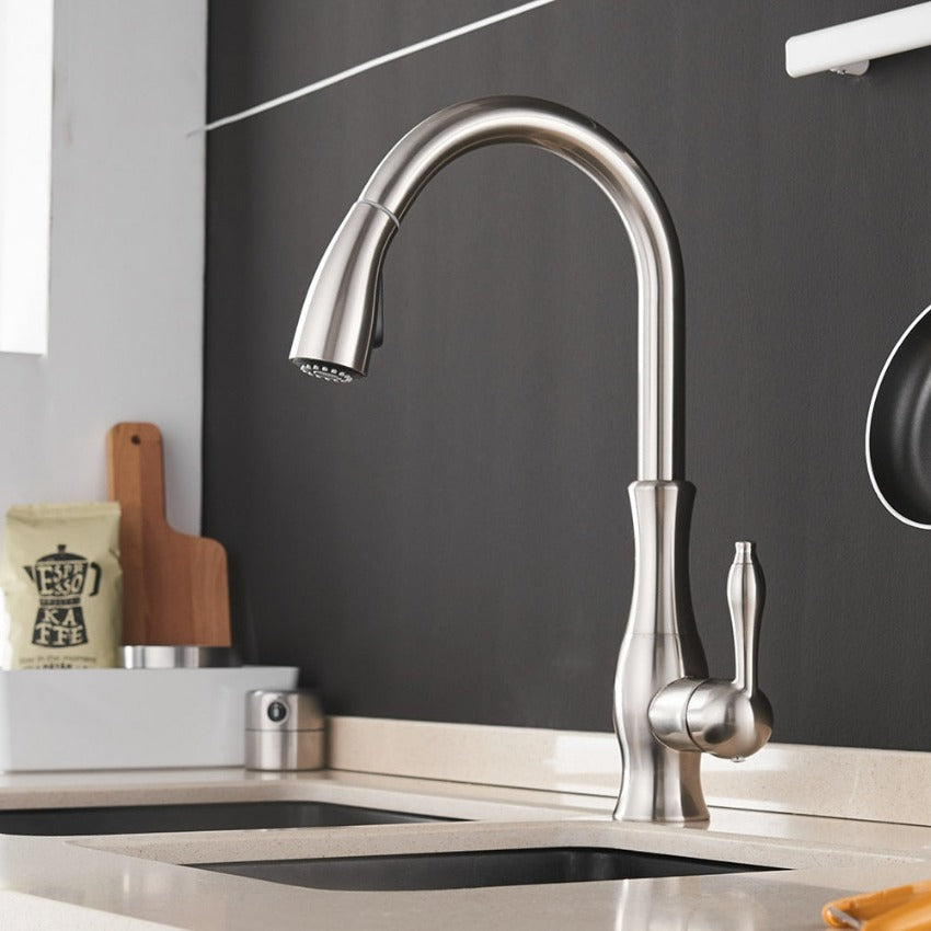 Stylish Pull-Out Faucets for Contemporary Kitchens - Halri
