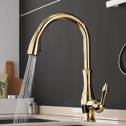 Stylish Pull-Out Faucets for Contemporary Kitchens