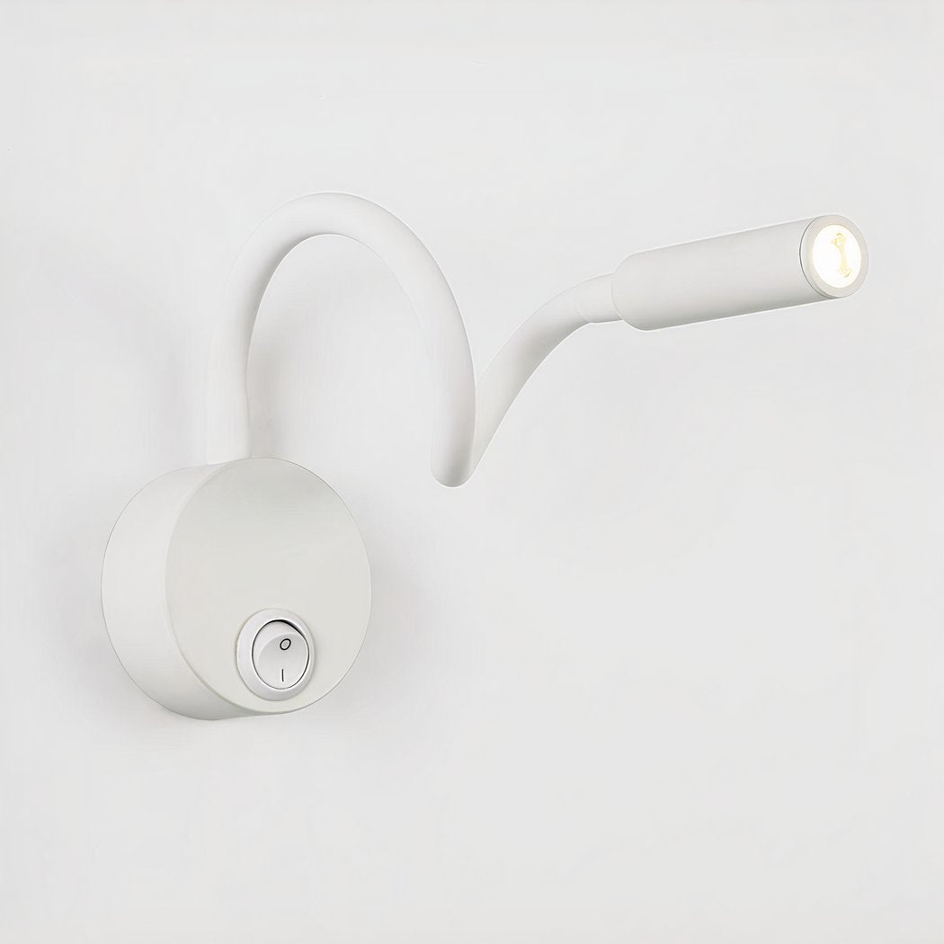 Adjustable LED Bedside Wall Light with On/Off Switch - Halri