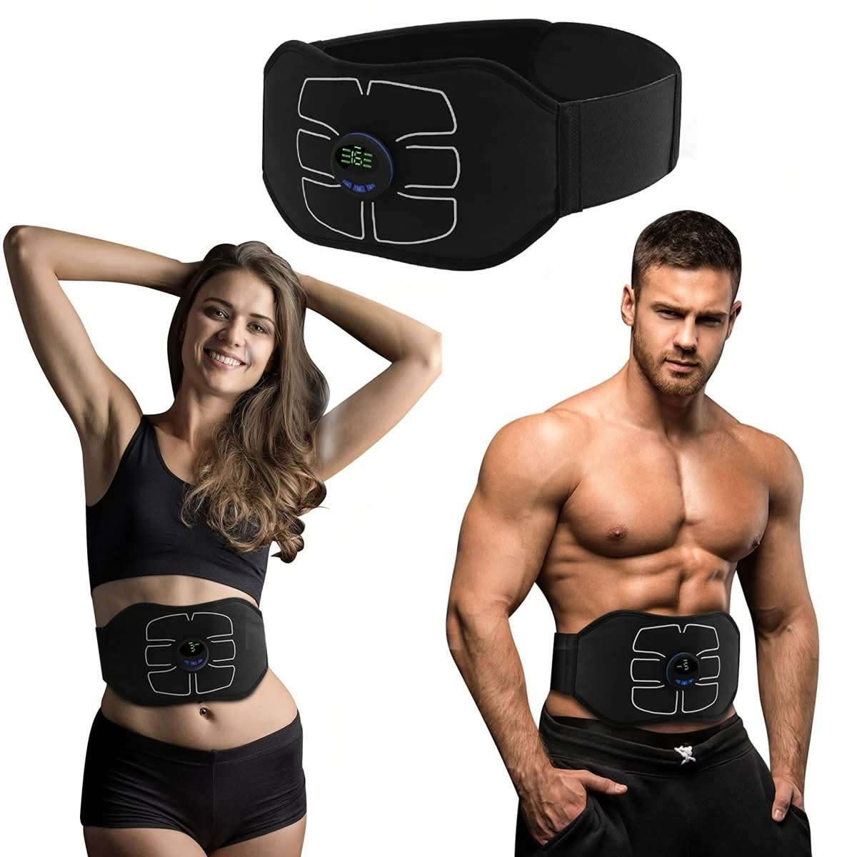 Compact Electronic Abs Trainer for Home Workout