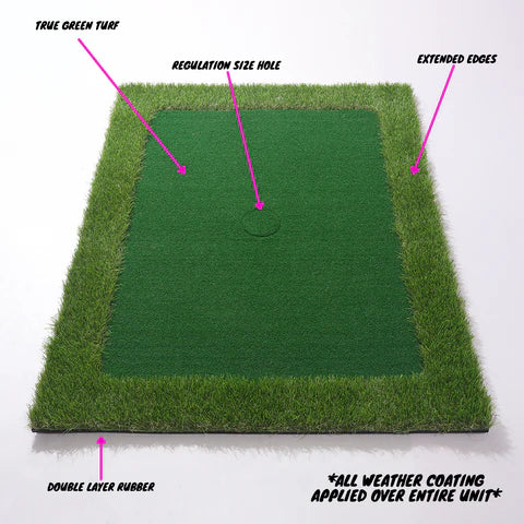 Portable Indoor Putting Green with Floating Balls