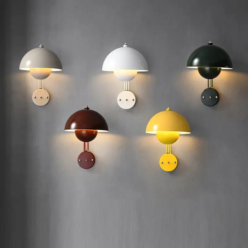 Floral LED Wall Lamp – Energy-Efficient Decorative Wall Sconce Lighting for Serene Ambiance 1