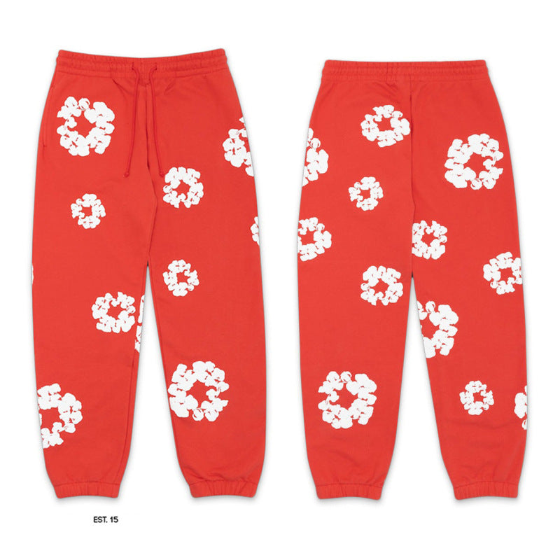 Casual Floral Unisex Jogger Suit