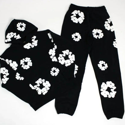 Casual Floral Unisex Jogger Suit