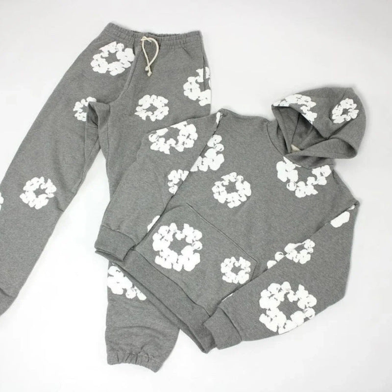 Casual Floral Unisex Jogger Suit