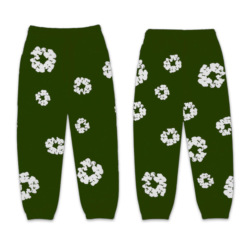Casual Floral Unisex Jogger Suit